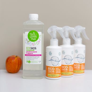 ЭКО-средство натуральное для мытья овощей и фруктов с распылителем (200 мл), фото 3 - Ecolove