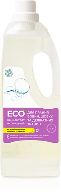 ЭКО-концентрат натуральный жидкий для стирки шерсти, шелка и деликатных тканей (1000 мл), фото 1 - Ecolove