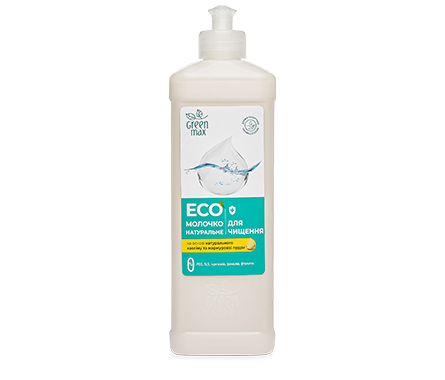 ЭКО-молочко натуральное для очищения кухонных поверхностей и посуды (500мл) , фото 1 - Ecolove