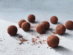 Шоколадно-миндальный трюфель (organic, sugar free)  - 3 штуки, 3
